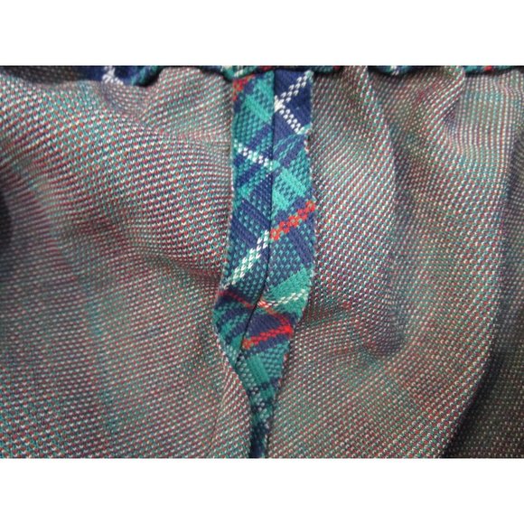 Vintage Bobbi June of Kansas City Plaid Pull On Polyester Skirt GUC ILGWU Tag - Picture 8 of 10